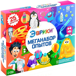 Набор для опытов «Мега-набор опытов», 25 опытов