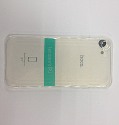 Силиконовый чехол HOCO для iPhone 7/8 прозрачный, глянцевый