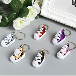 Брелок резина "Кед со звёздами" МИКС 3,7х3х1,7 см   4551306