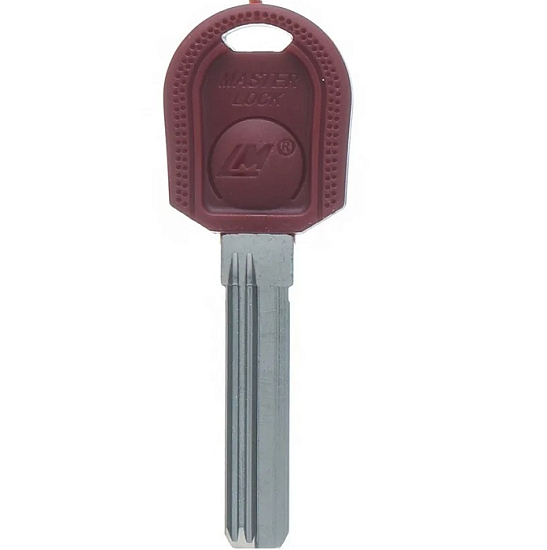 Заготовка ключа MASTER LOCK LM 2паза (35*8,7*2,3) ст.AP-1D бронь Китай