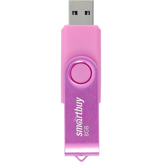 USB  8Gb SMARTBUY Twist розовый