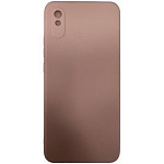 Задняя накладка ZIBELINO Soft Matte для Xiaomi Redmi 9A (пыльно-розовый) с микрофиброй