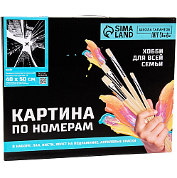 Картина по номерам «Взлёт», на холсте с подрамником, 40 × 50 см 10524523