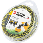 Леска для триммера двухкомпонентная витая квадратная, 3,0мм х 12м, блистер SkyCutter// Denzel 96842