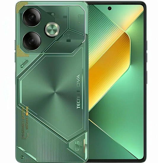 Смартфон TECNO Pova 6 12/256Gb, зеленый