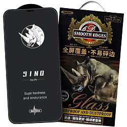 Противоударное стекло REMAX для iPhone 13 Pro Max, GL-56  черное матовое