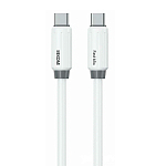 Кабель Type-C <--> Type-C  WEKOME WDC-28 White