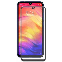Противоударное стекло 5D ZibelinoTG для Xiaomi Redmi Note 8T черное