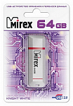 USB 64Gb MIREX KNIGHT  белый (ecopack)