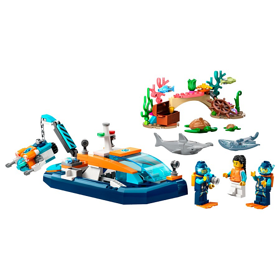 Конструктор LEGO City 60377 Исследовательская подлодка