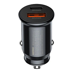 Авто ЗУ 1USB/1Type-C REMAX RCC358, Siya, 30Вт, белый, Type-C