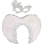 Карнавальный костюм «Ангел», крылья, маска 4151731