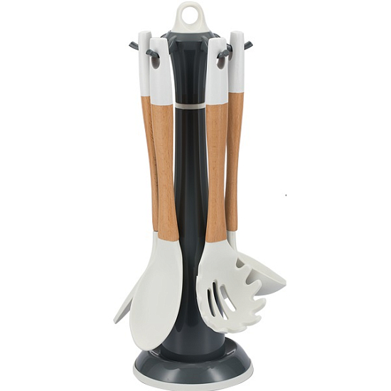 Набор кухонных принадлежностей REGENT Linea ALBERO 74-101,  6пр.