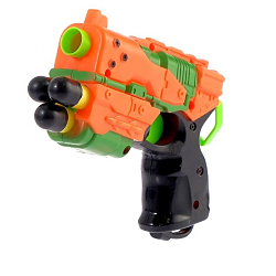 Бластер «Софт», стреляет мягкими пулями, МИКС 4623862