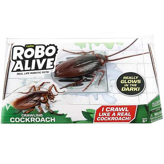 Игрушка ZURU Robo Alive интерактивная Таракан