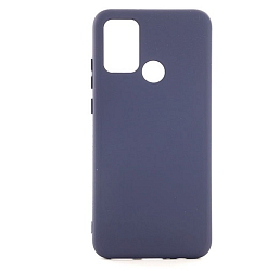 Задняя накладка XIVI для Honor 9A, Silicon Case, матовая, №2, индиго, тёмный