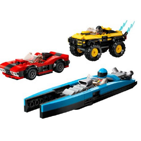Конструктор LEGO City 60395 Комбинированный гоночный набор