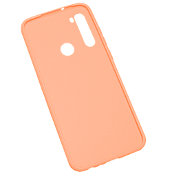 Задняя накладка ZIBELINO Soft Matte для Xiaomi Redmi Note 8T (Orange)