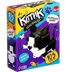 Конструктор UNICON «Котик», 103 детали 10724812