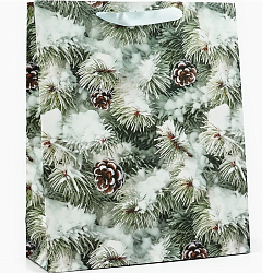 Пакет «Зимняя ель», M 26 х 30 х 9 см 10348942