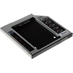 Адаптер оптибей ESPADA SS95 /optibay, hdd caddy/ SATA/miniSATA /SlimSATA/ 9,5мм для подключения HDD/SSD 2,5” к ноутбуку вместо DVD