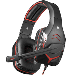 Наушники DEFENDER Excidium красный + черный