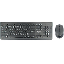 Клавиатура+мышь БП GEMBIRD KBS-7200, черный