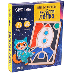 Пластилиновые картинки «Ракета», 21 х 15 см 7827537