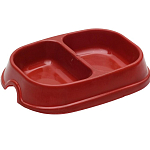 Миска 2 х 200 мл, красная 1430459