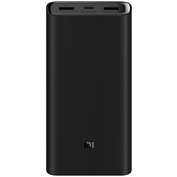 Внешний АКБ XIAOMI Power Bank Pro 3 (20000mAh) (PLM07ZM) (VXN4254GL) Black