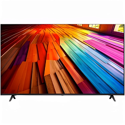 Телевизор LG 50UT80006LA.ARUB черный 50"