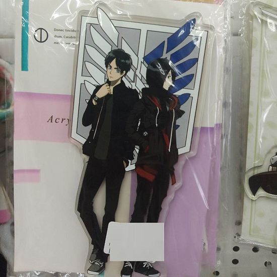 Акриловый стенд (13-15см) 2D Атака Титанов, № 19