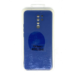 Силиконовый чехол NANO для Xiaomi Redmi 9 (Темно-синий)