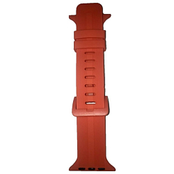 Силиконовый ремешoк NONAME для Apple Watch (42/44mm) оранжевый