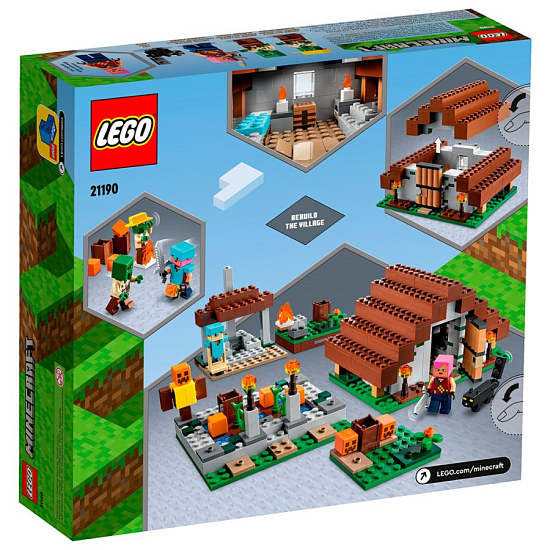Конструктор LEGO Minecraft 21190 Заброшенная деревня