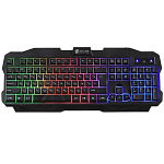 Клавиатура OKLICK 757G MADNESS черная, USB