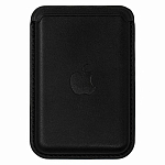 Кошелек для карт Leather Card Holder с анимацией (крепкий магнит) (Black)