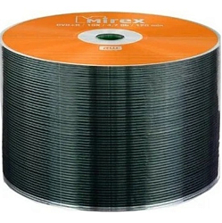 Диск DVD+R  MIREX 16X 4,7GB Cake box-50 (50/300)