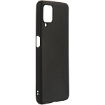Задняя накладка ZIBELINO Soft Matte для Samsung Galaxy A12 (черный) защита камеры