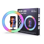 Светодиодное кольцо-подсветка 33см 13" RGB MJ33