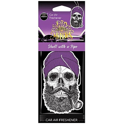 Ароматизатор AROMA Car Dia de Muertos Skull With a Pipe