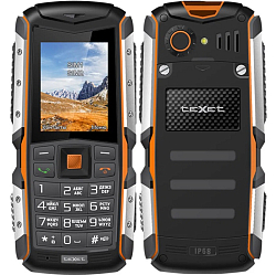 Телефон TEXET TM-513R черно-оранжевый