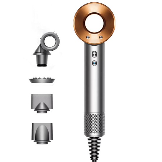 Фен Dyson Supersonic HD15 Никель/медь