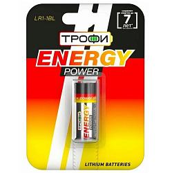 Элемент питания Трофи LR1 BL-1 ENERGY POWER (12/144/9504)