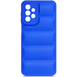 Силиконовый чехол (дутый) DF для Samsung Galaxy A23 DF sJacket-02 (blue)