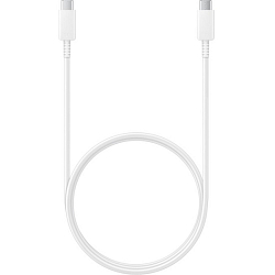 Кабель Type-C <--> Type-C  1.0м SAMSUNG EP-DN975 белый, 5A