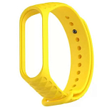 Силиконовый ремешок ZIBELINO для XIAOMI Mi Band 3/4 (желтый)