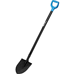 Лопата штыковая углубленная, 220х270х1330 мм, деревянный черенок, с рукояткой, LUXE// Palisad 61302