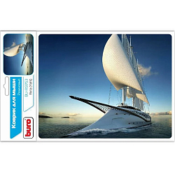 Коврик BURO BU-R51753 рисунок/яхта