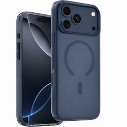 Задняя накладка KeePhone Mococo Magsafe Case для iPhone 17 Pro Max, Blue
